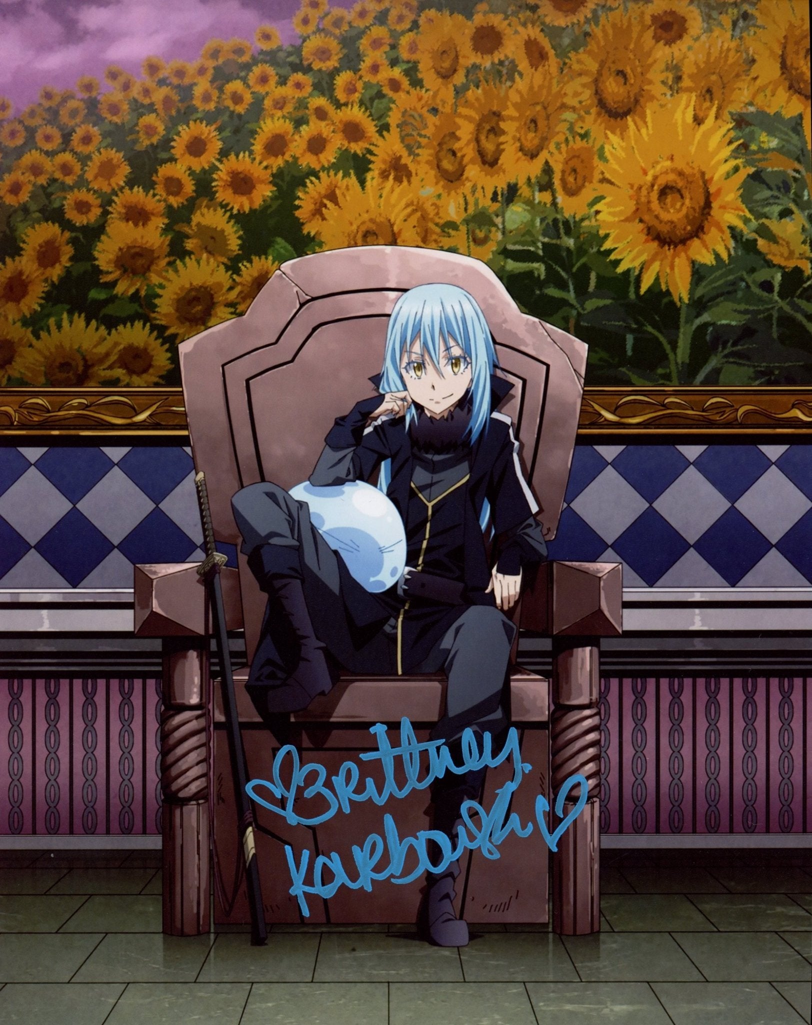 Brittney Karbowski That Time I Got Reincarnated As A Slime 8x10 Signed Photo JSA Certified Autograph