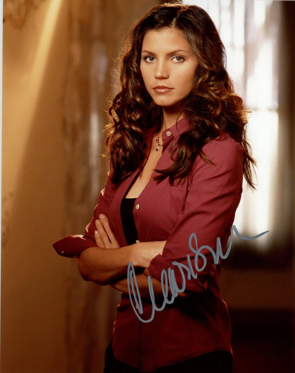 Charisma Carpenter Buffy the Vampire Slayer Signed 8x10 Photo JSA Certified Autograph
