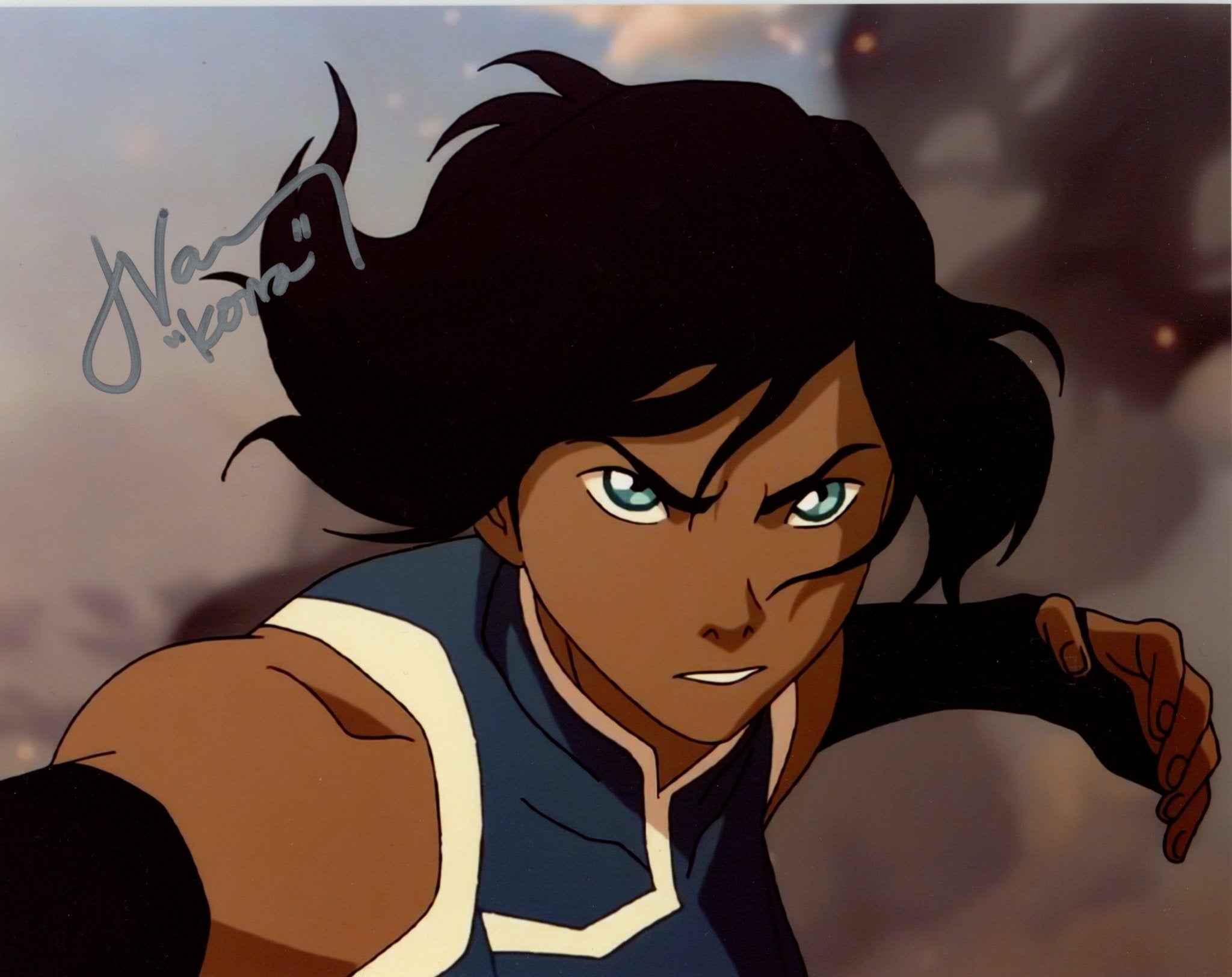 Janet Varney Legend of Korra 8x10 Signed Photo JSA Certified Autograph