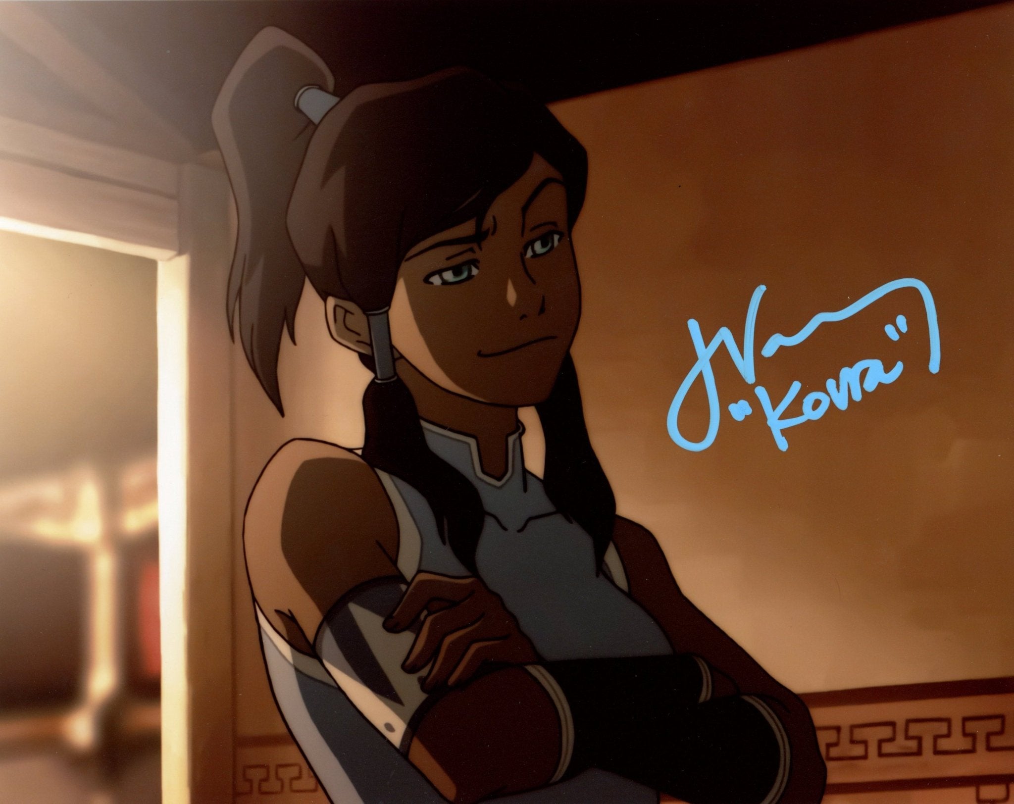 Janet Varney Legend of Korra 8x10 Signed Photo JSA Certified Autograph