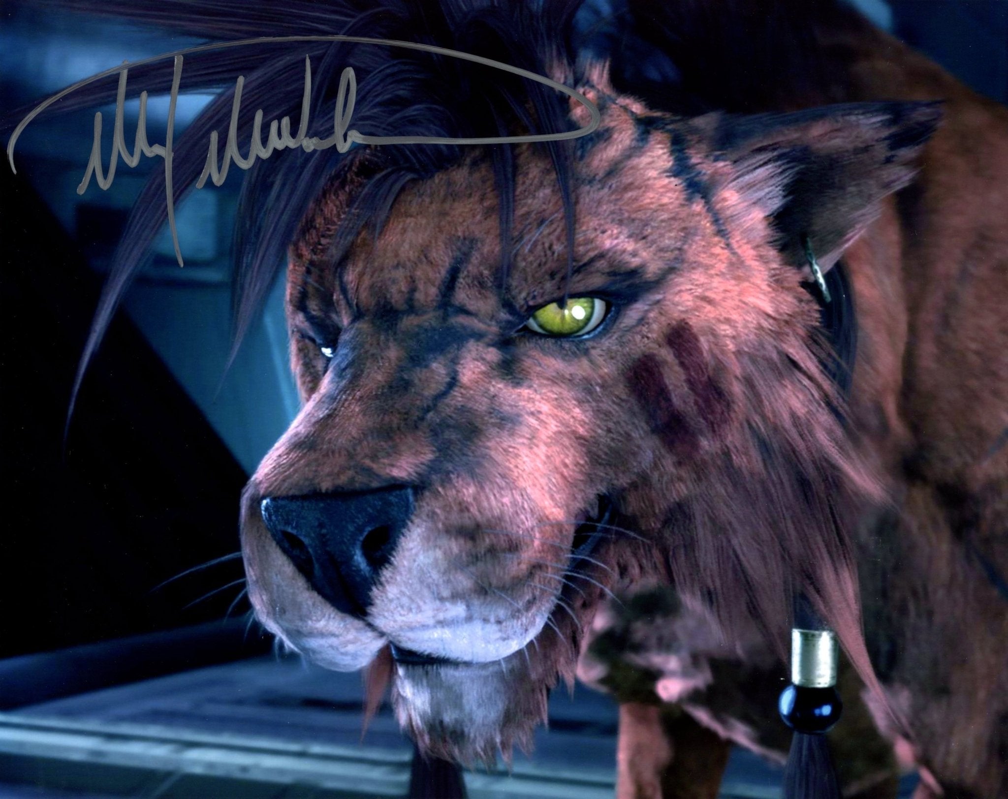 Max Mittelman Final Fantasy VII Remake 8x10 Signed Photo JSA Certified Autograph