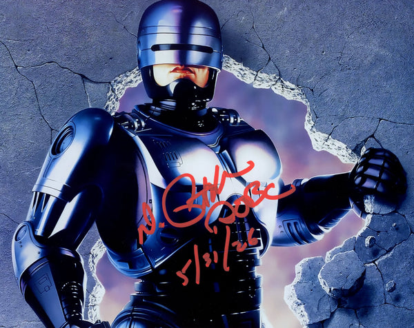 Peter Weller RoboCop 8x10 Signed Photo JSA Certified Autograph