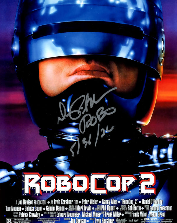 Peter Weller RoboCop 8x10 Signed Photo JSA Certified Autograph