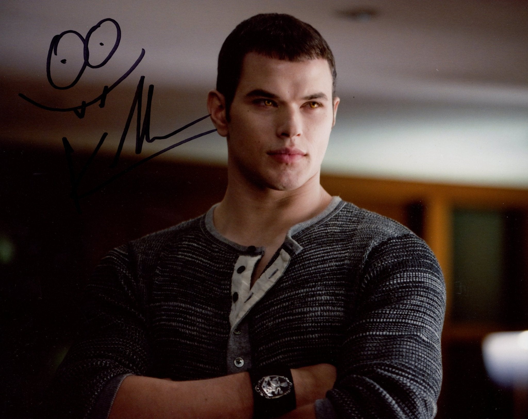 Kellan Lutz Twilight: Saga  8x10 Photo Signed JSA Certified Autograph