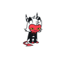 Helluva Boss X Homestuck Stickers