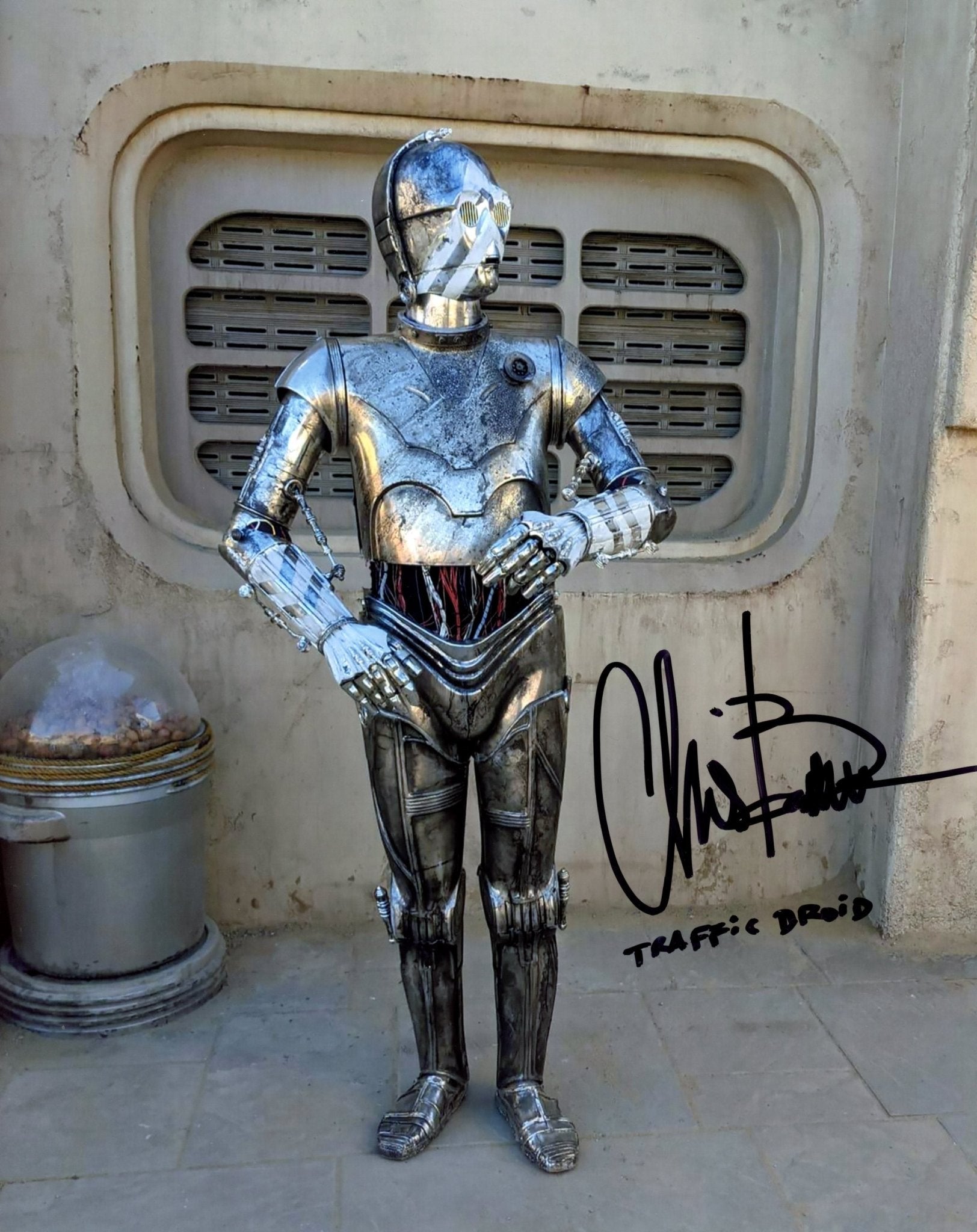 Chris Bartlett Star Wars: The Mandalorian 8x10 Signed Photo JSA Certified Autograph