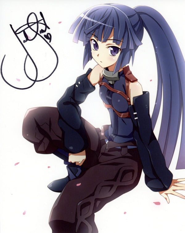 Jad Saxton Log Horizon 8x10 Photo Signed Photo JSA Certified Autograph