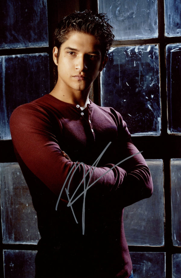 Tyler Posey Teen Wolf 8x12 Signed Photo JSA Certified Autograph