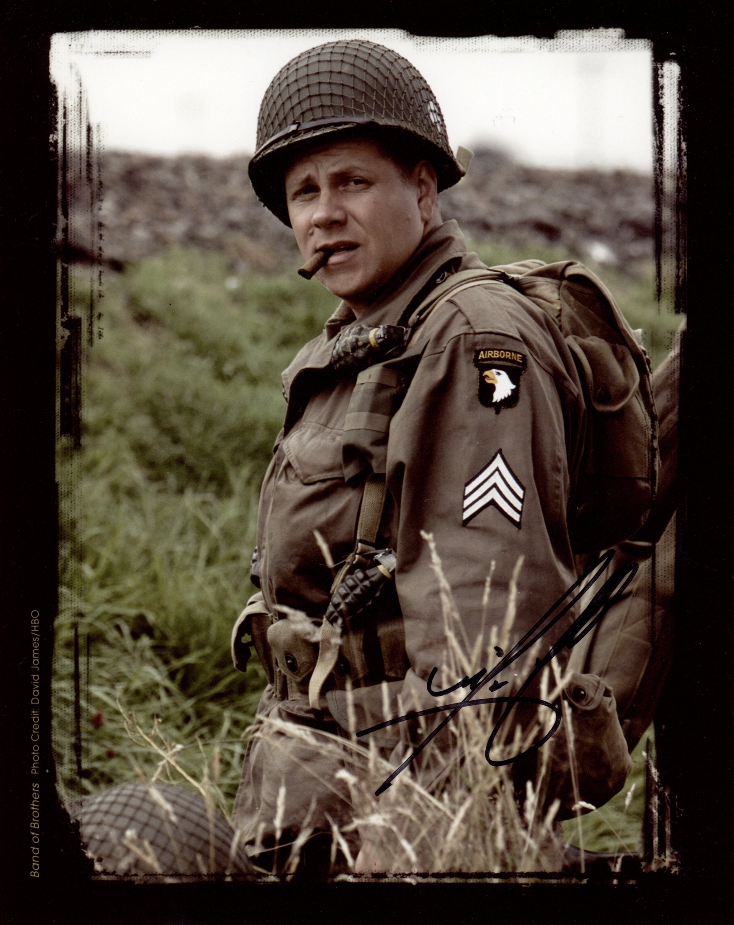 Michael Cudlitz Band of Brothers 8x10 Signed Photo JSA Certified Autograph
