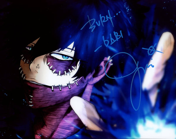 Jason Liebrecht My Hero Academia 8x10 Signed Photo JSA Certified Autograph