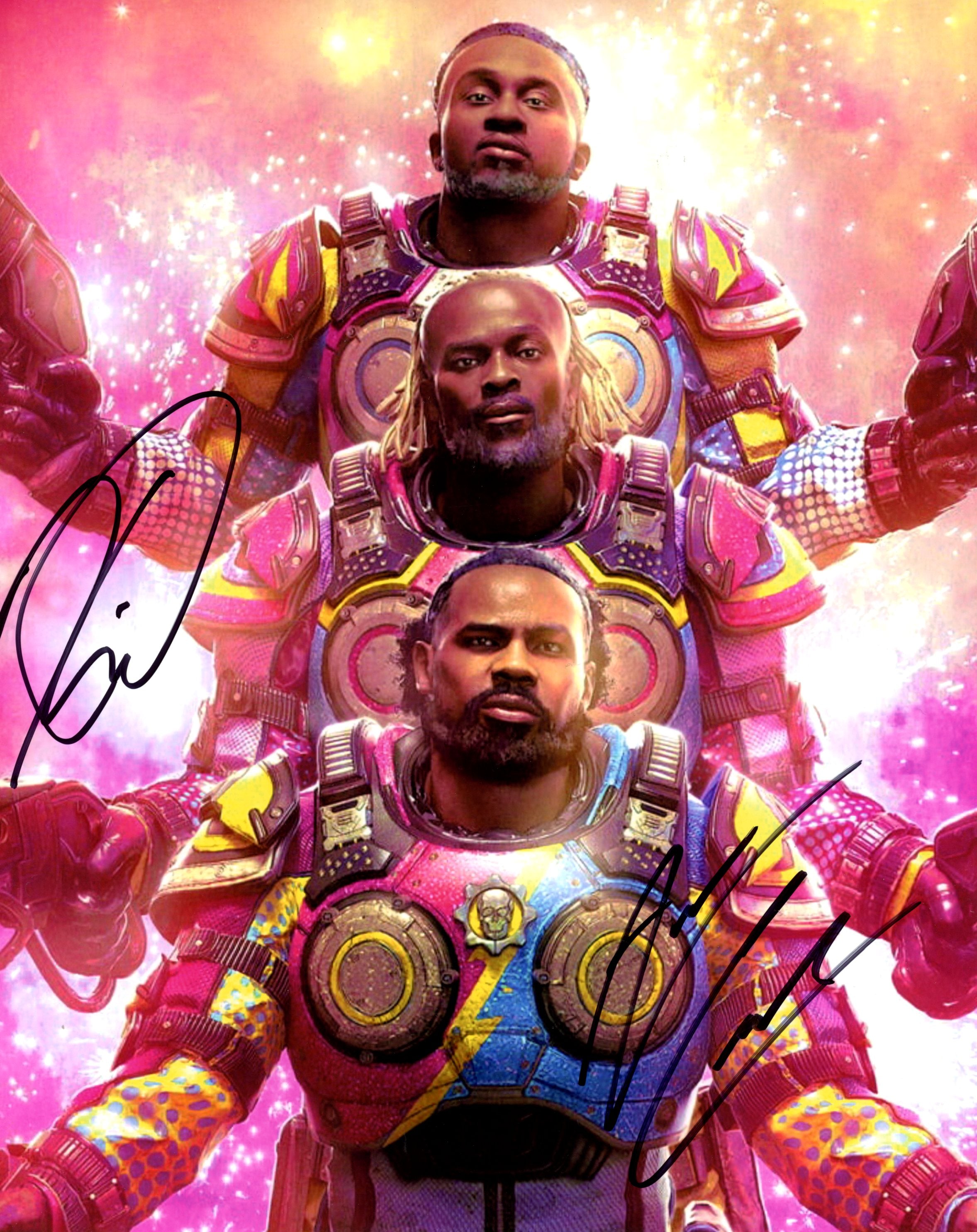 WWE Wrestling 8x10 Signed Photo Austin Creed, Kofi JSA Certified Autograph