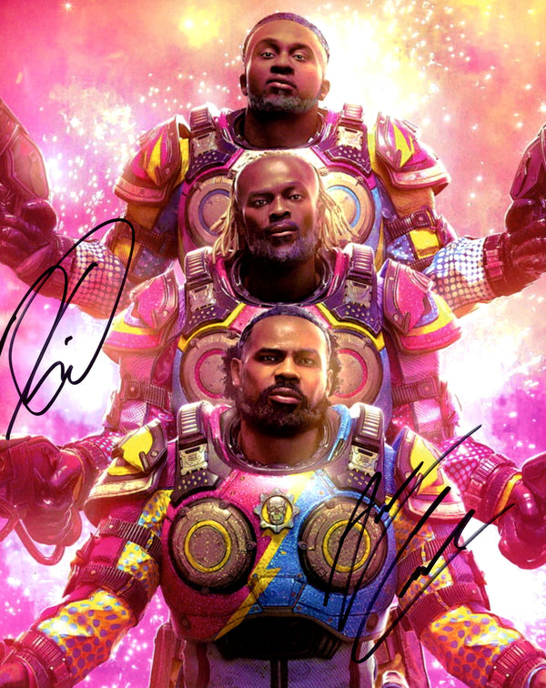 WWE Wrestling 8x10 Signed Photo Austin Creed, Kofi JSA Certified Autograph