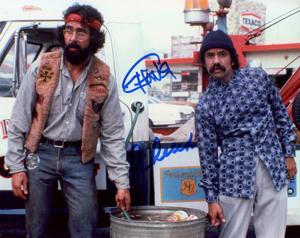 Cheech and Chong's Next Movie Signed 8x10 Photo JSA Certified Autograph