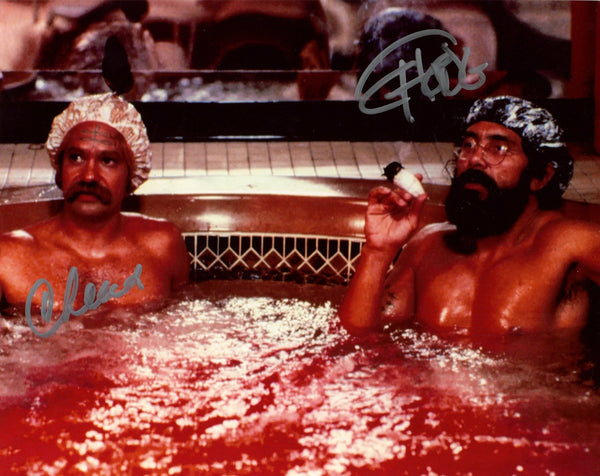 Cheech and Chong Signed 8x10 Photo JSA Certified Autograph