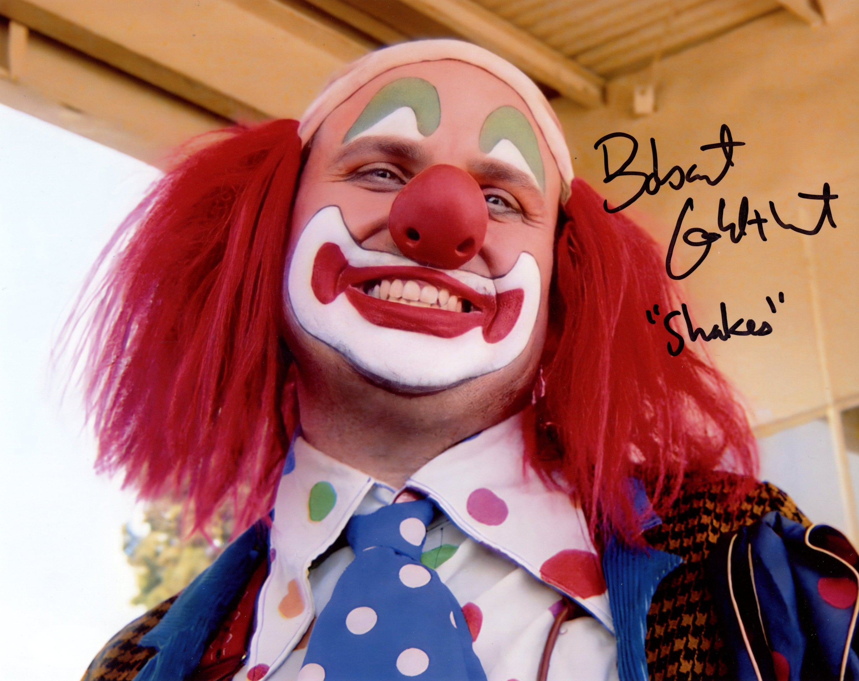 Bobcat Goldthwait Shakes the Clown 8x10 Signed Photo JSA Certified