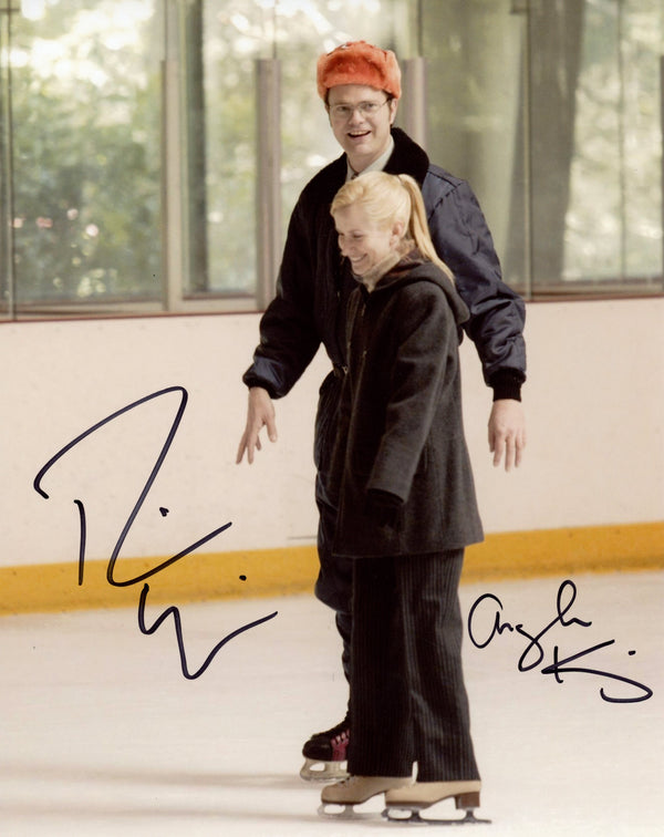 The Office Rainn Wilson & Angela Kinsey 8x10 Signed Photo