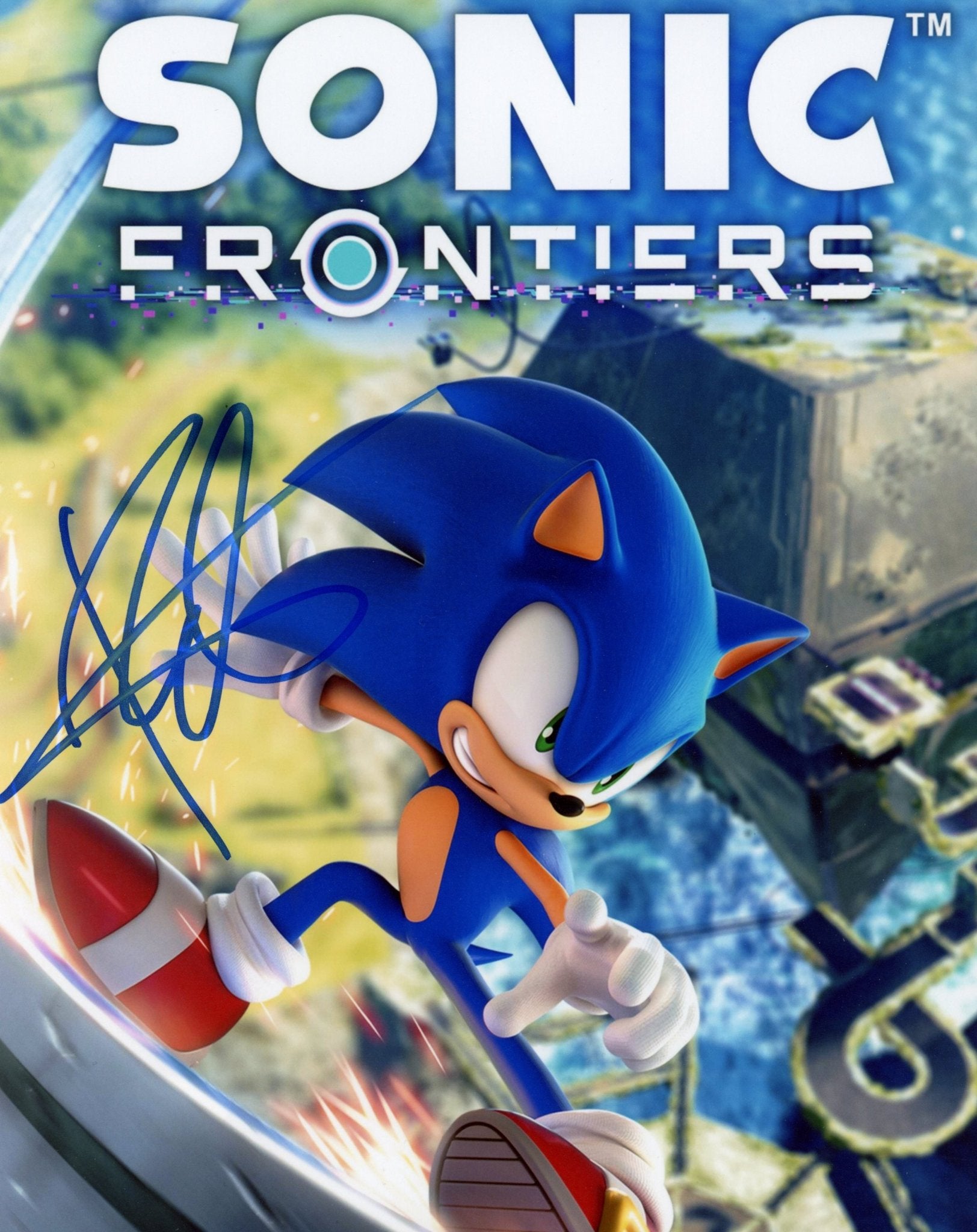 Roger Craig Smith Sonic Frontiers 8x10 Signed Photo JSA Certified Autograph