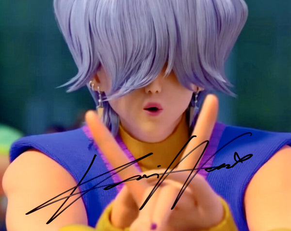 Kevin Woo KPop Demon Hunters 8x10 Signed Photo JSA Certified Autograph