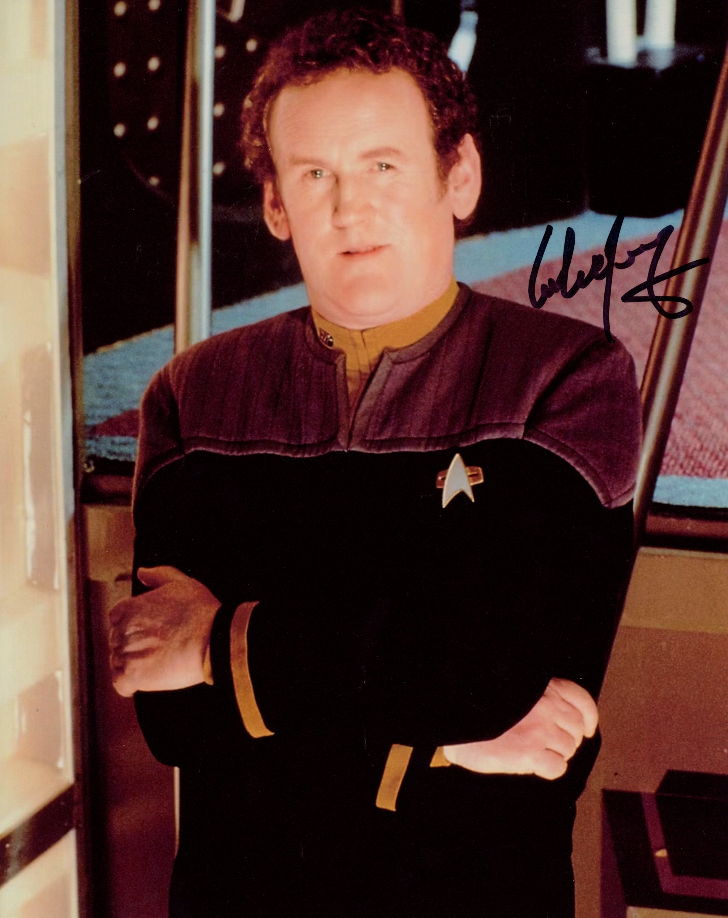 Colm Meaney Star Trek: DS9 8x10 Photo Signed JSA Certified Autograph