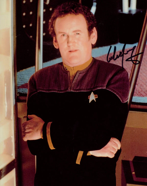 Colm Meaney Star Trek: DS9 8x10 Photo Signed JSA Certified Autograph