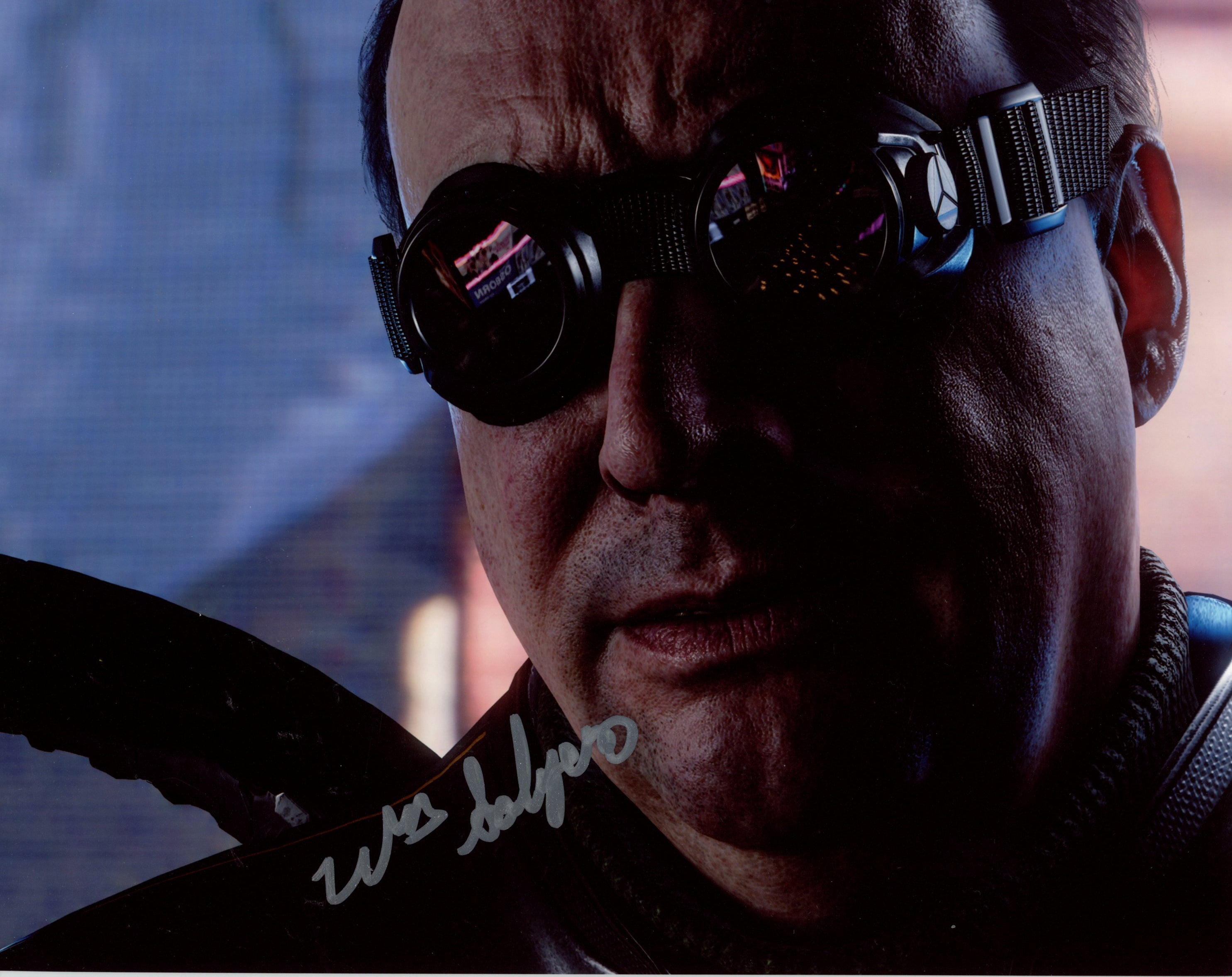William Salyers Marvel's Spider-Man 8x10 Signed Photo JSA Certified Autograph