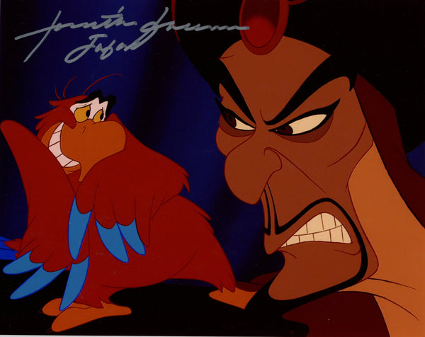Jonathan Freeman Disney Aladdin 8x10 Signed Photo JSA Certified Autograph