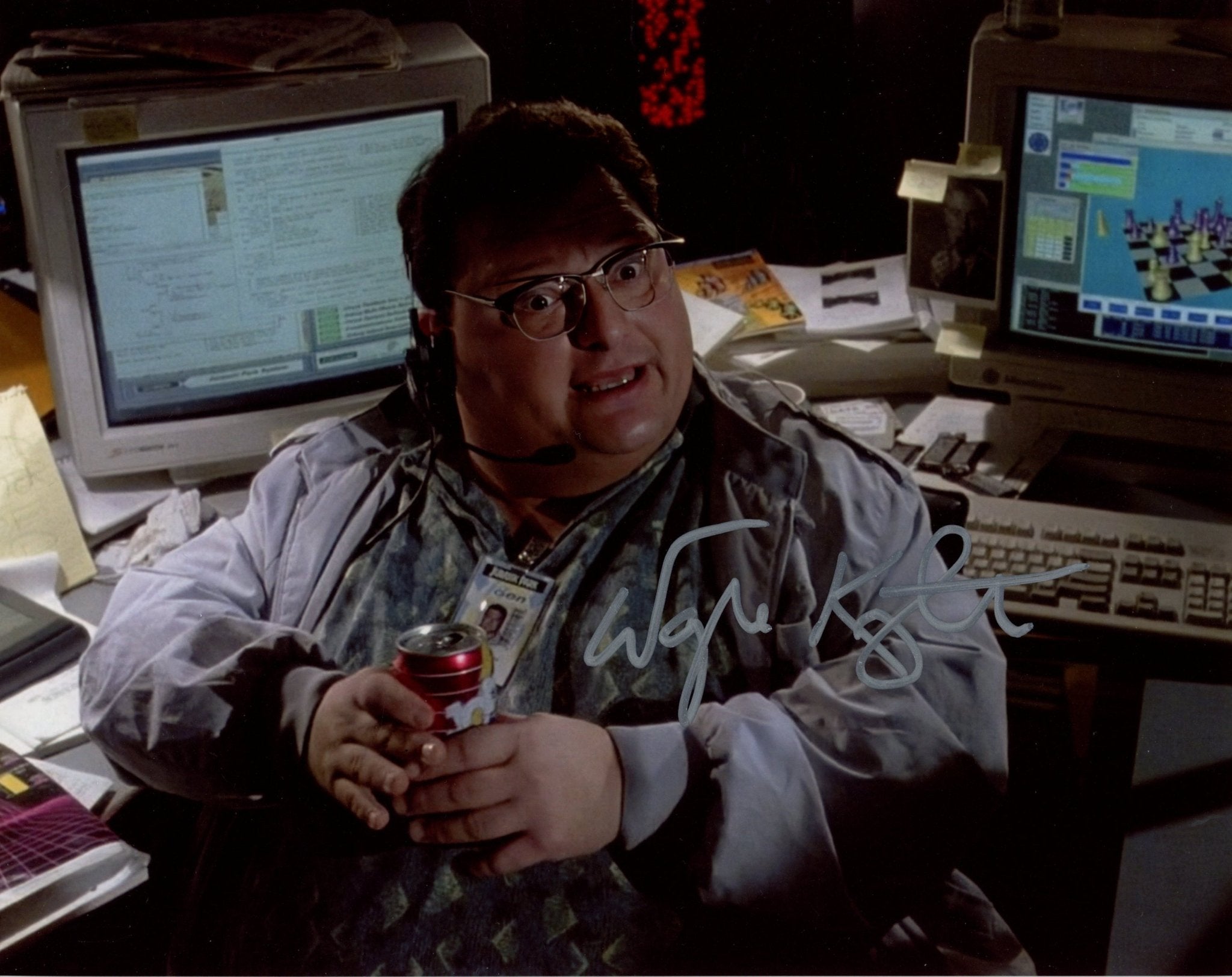 Wayne Knight Jurassic Park 8x10 Signed Photo JSA Certified Autograph