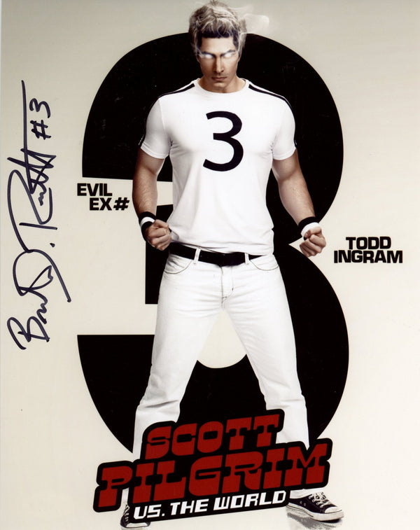 Brandon Routh Scott Pilgrim 8x10 Signed Photo JSA Certified Autograph