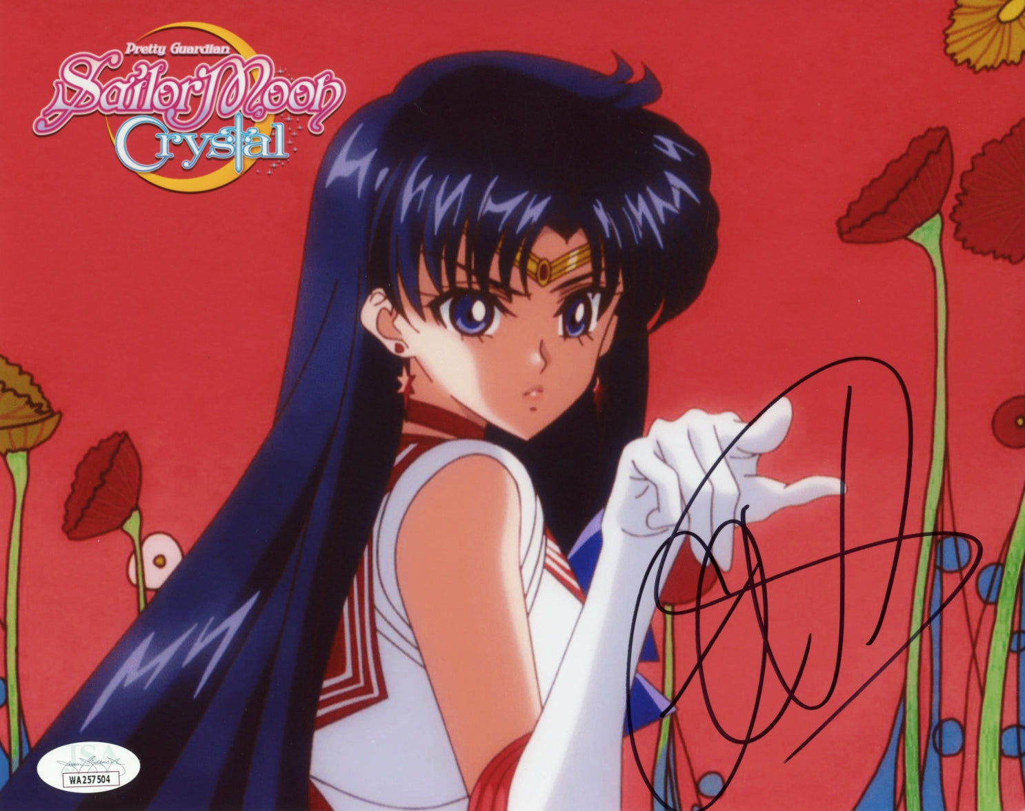 Cristina Vee Sailor Moon Crystal 8x10 Signed Photo JSA COA Certified Autograph