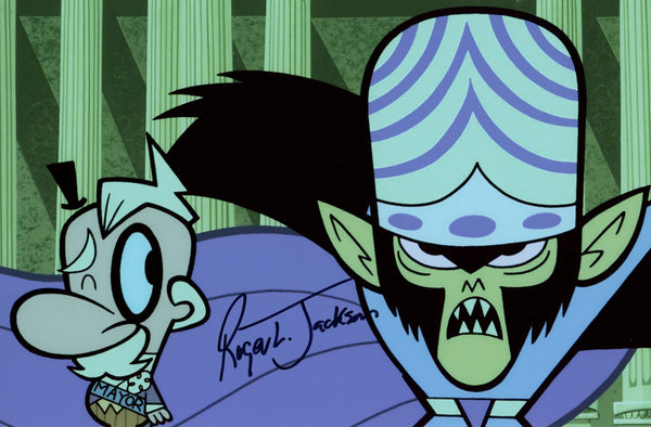Roger L. Jackson The Powerpuff Girls 8x12 Signed Photo JSA Certified Autograph