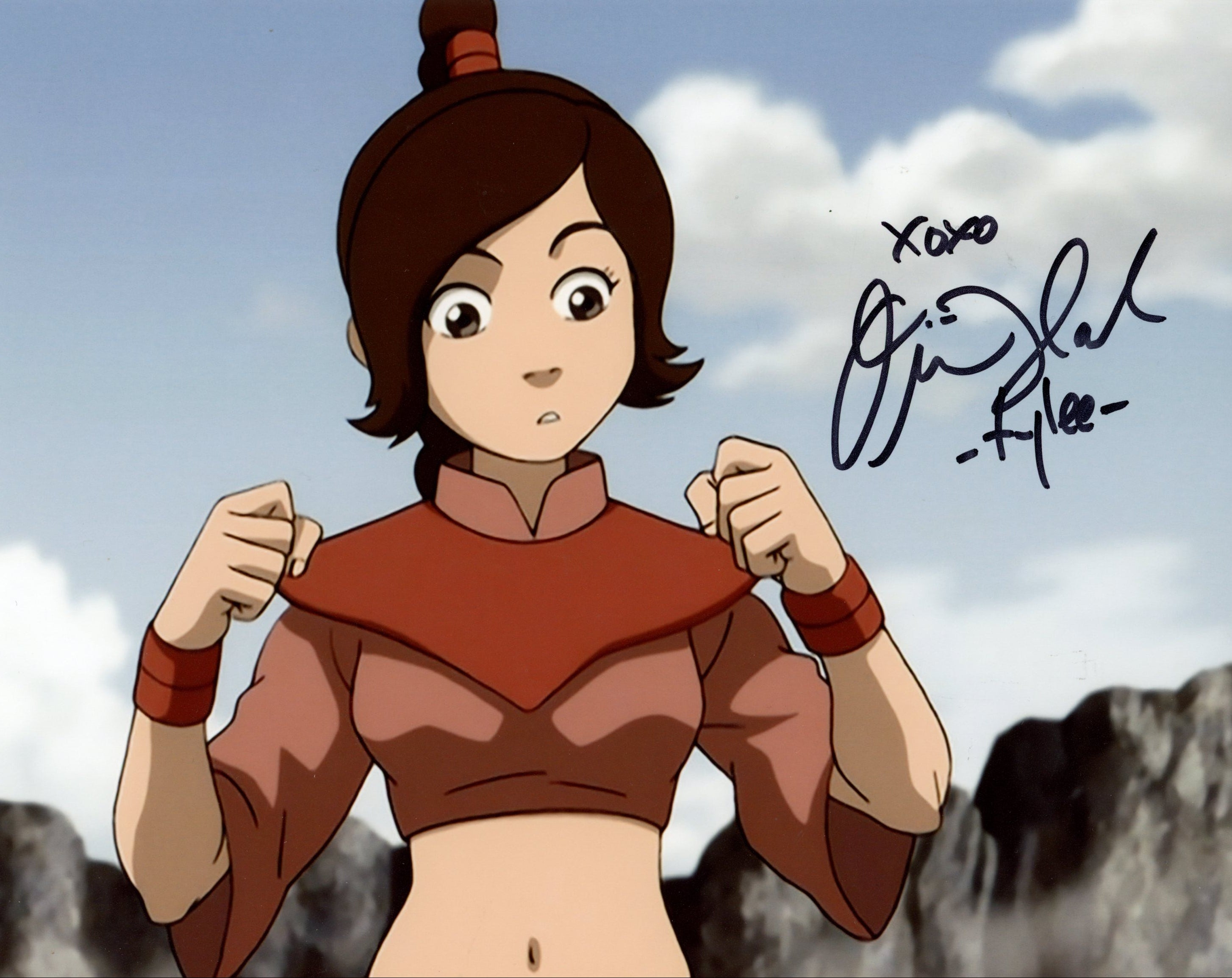 Olivia Hack Avatar: The Last Airbender 8x10 Signed Photo JSA Certified  Autograph