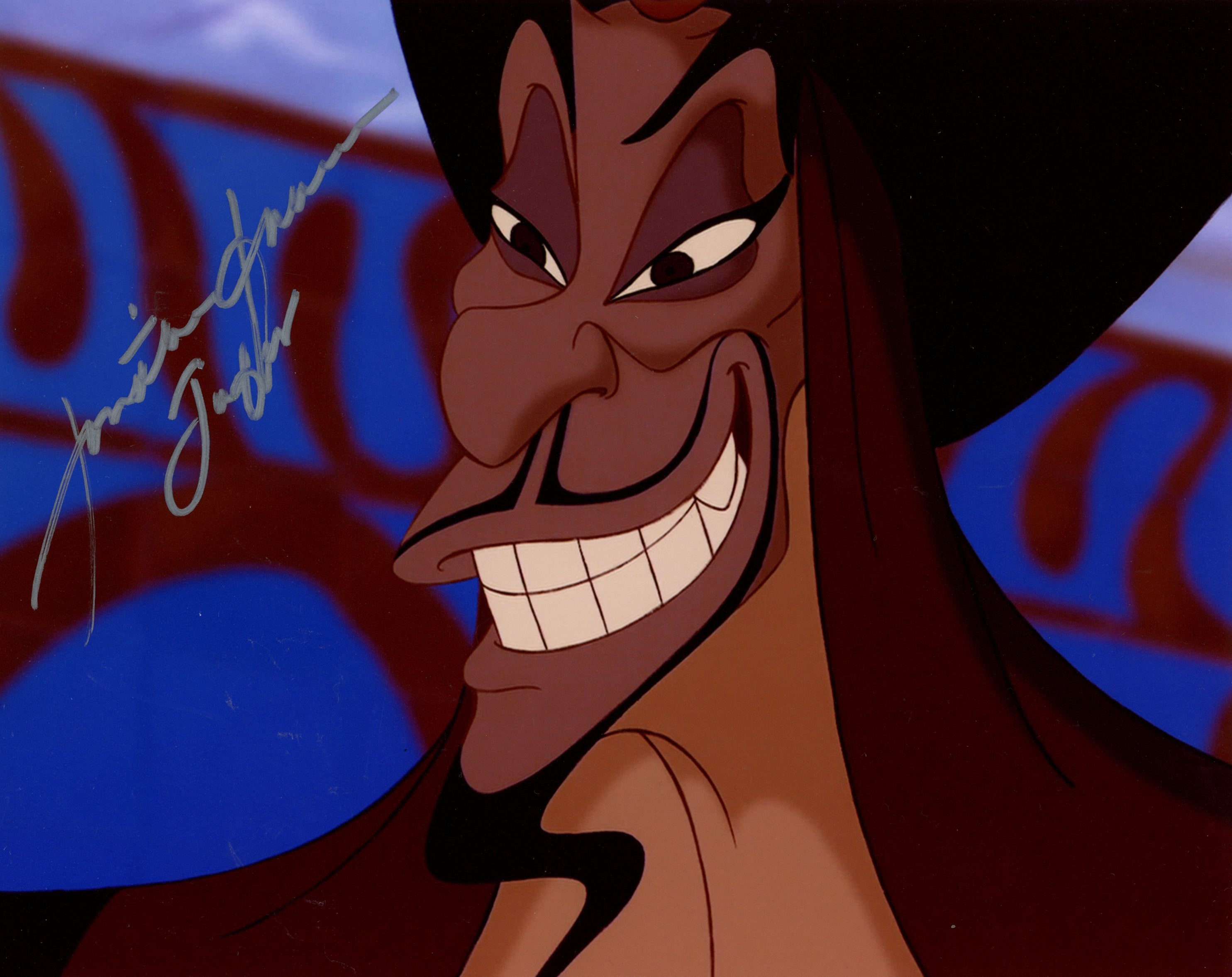 Jonathan Freeman Disney Aladdin 8x10 Signed Photo JSA Certified Autograph