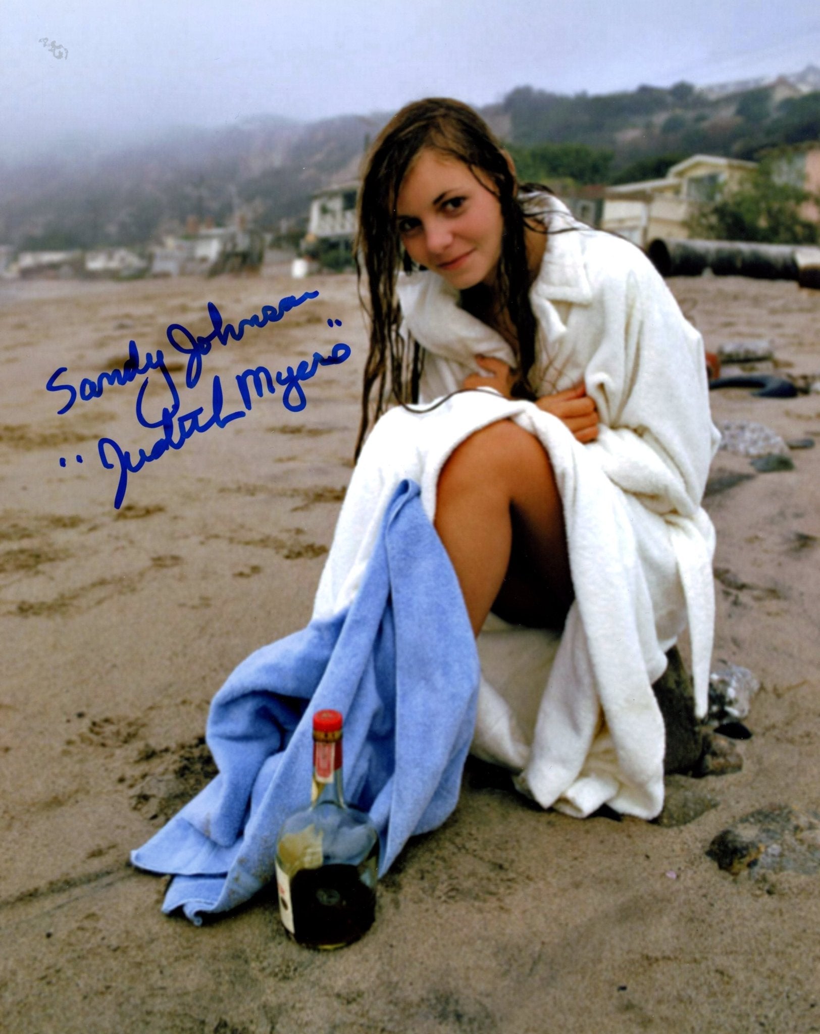 Sandy Johnson Halloween 8x10 Signed Photo JSA Certified Autograph