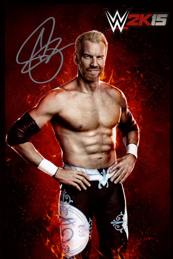 Christian Cage WWE Wrestling 8x12 Signed Photo JSA Certified Autograph