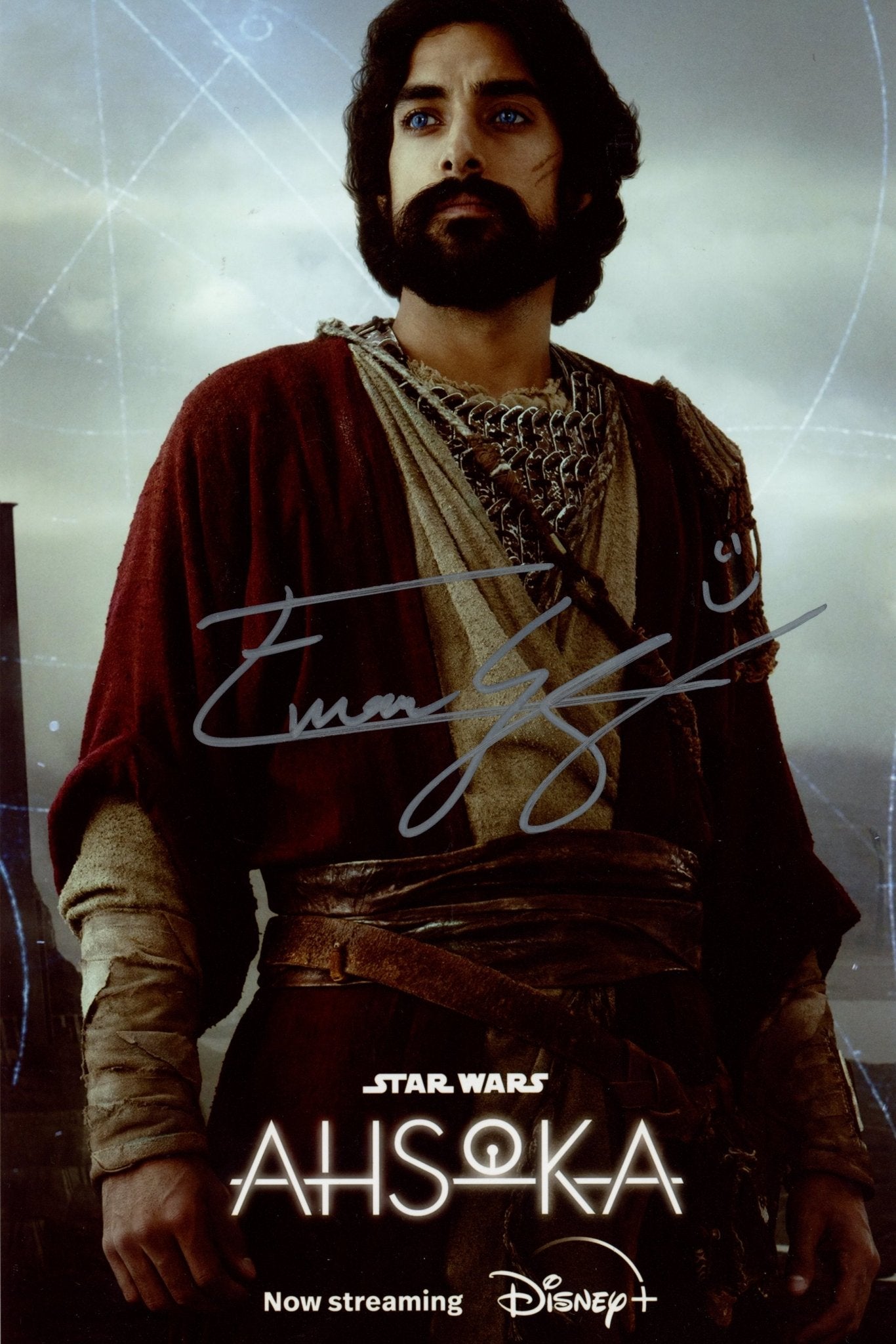 Eman Esfandi Star Wars Ahsoka 8x12 Signed Photo JSA Certified Autograph