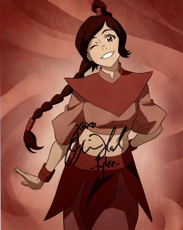 Olivia Hack Avatar Last Airbender 8x10 Photo Signed JSA Certified Autograph