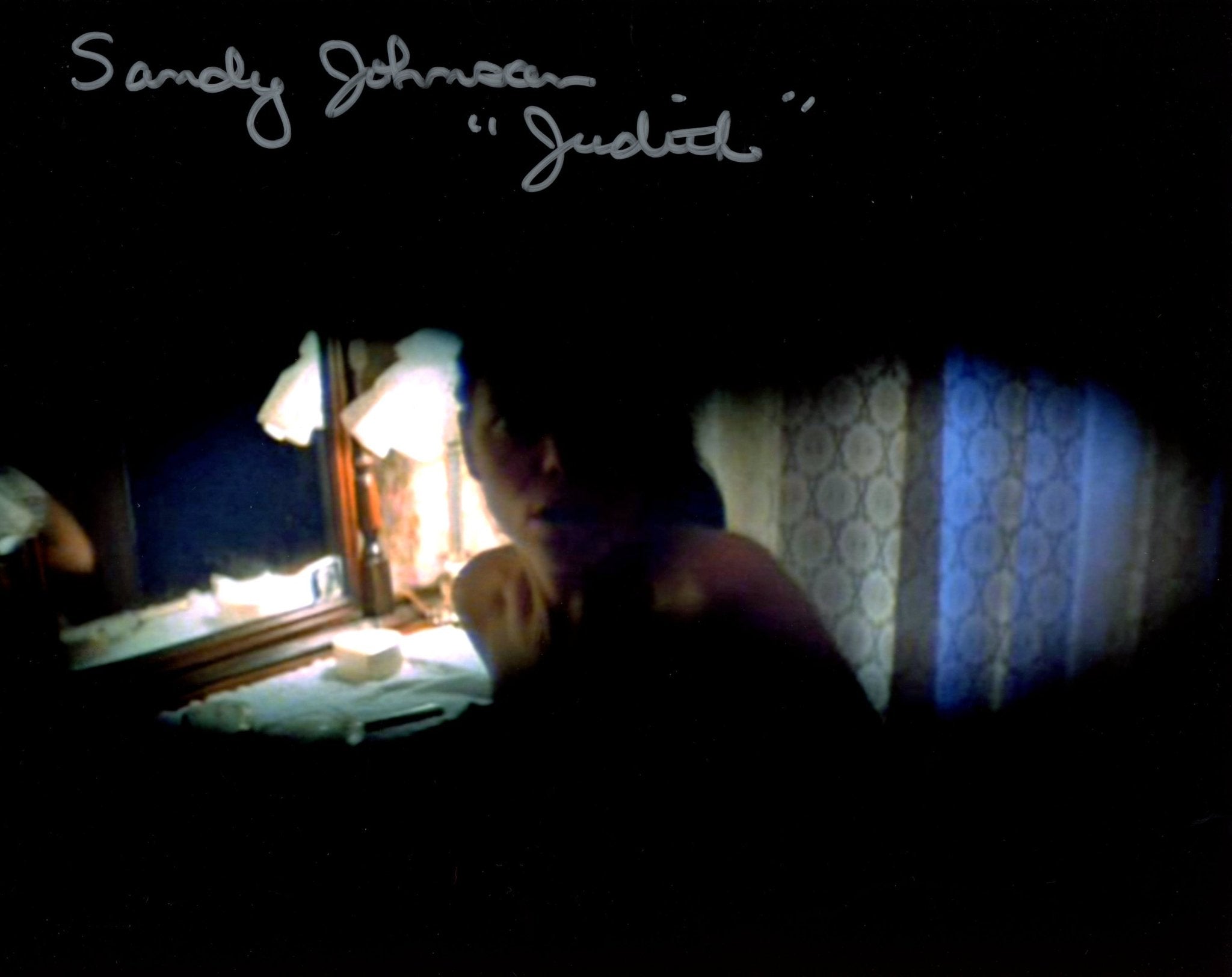 Sandy Johnson Halloween 8x10 Signed Photo JSA Certified Autograph