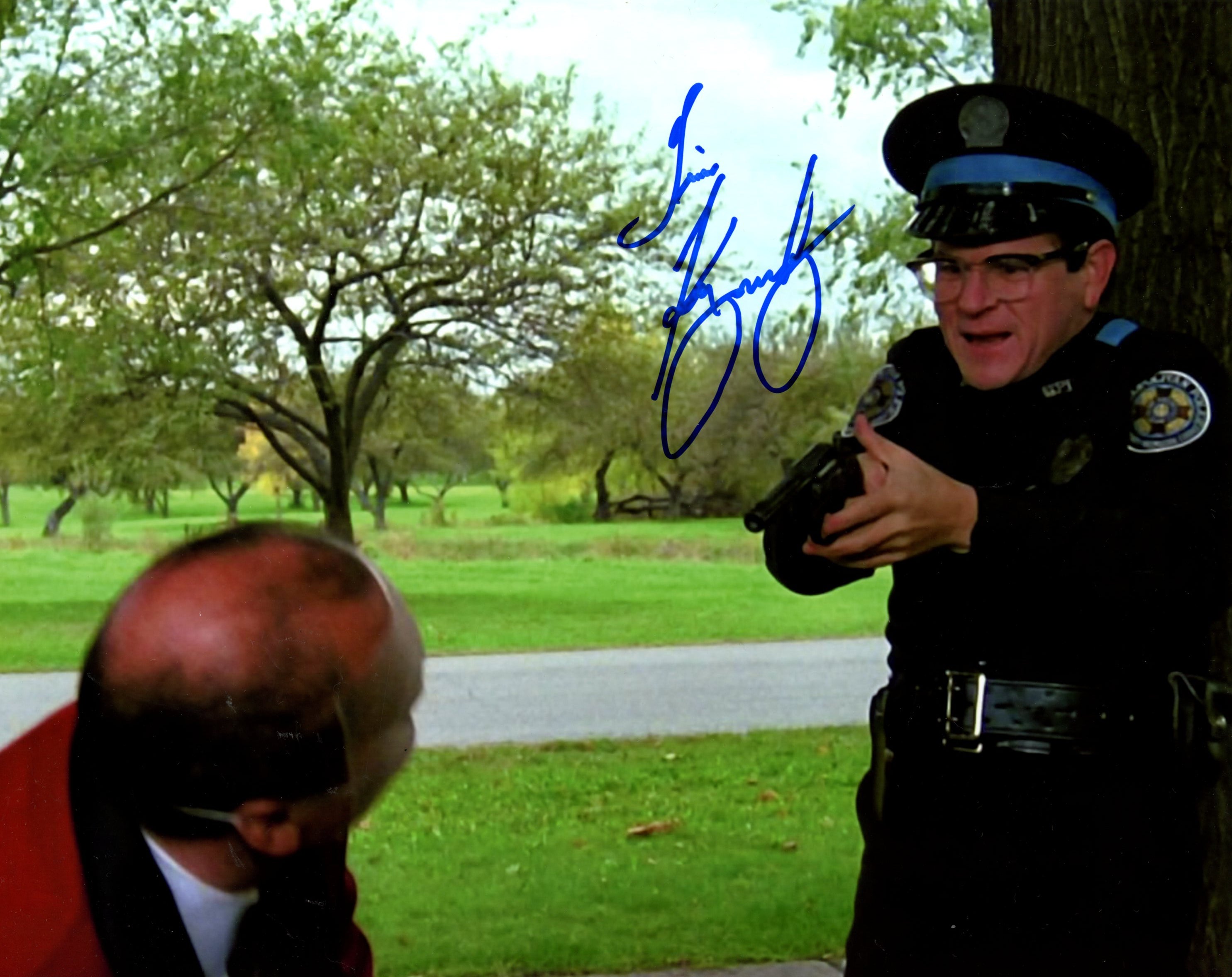 Tim Kazurinsky Police Academy 8x10 Signed Photo JSA Certified Autograph