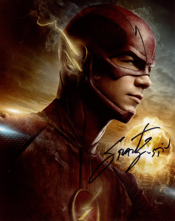 Grant Gustin The Flash 8x10 Signed Photo JSA Certified Autograph