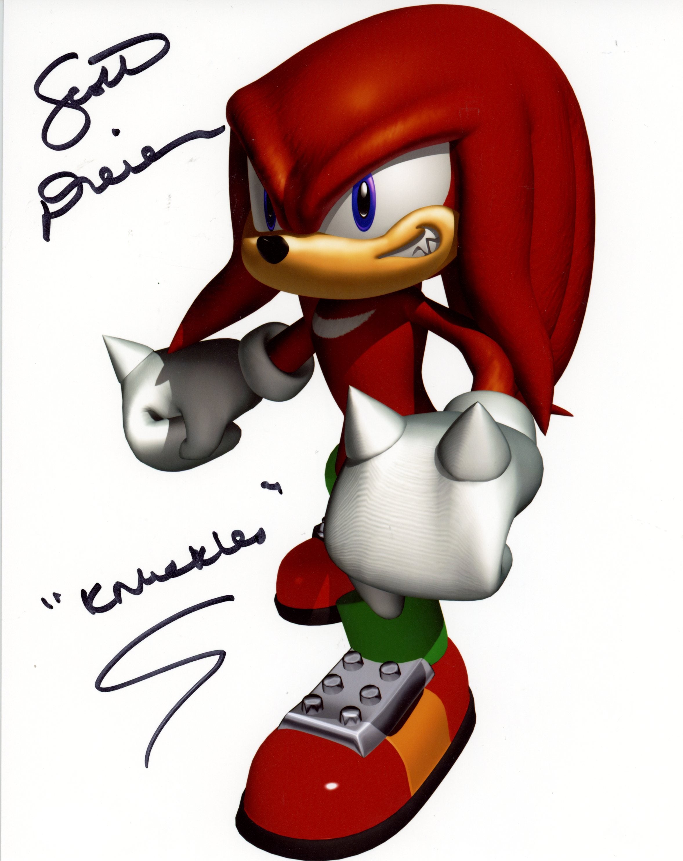 Scott Dreier Knuckles 8x10 Signed Photo JSA Certified Autograph