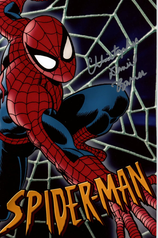 Christopher Daniel Barnes Spider-Man 8x12 Signed Photo JSA Certified Autograph