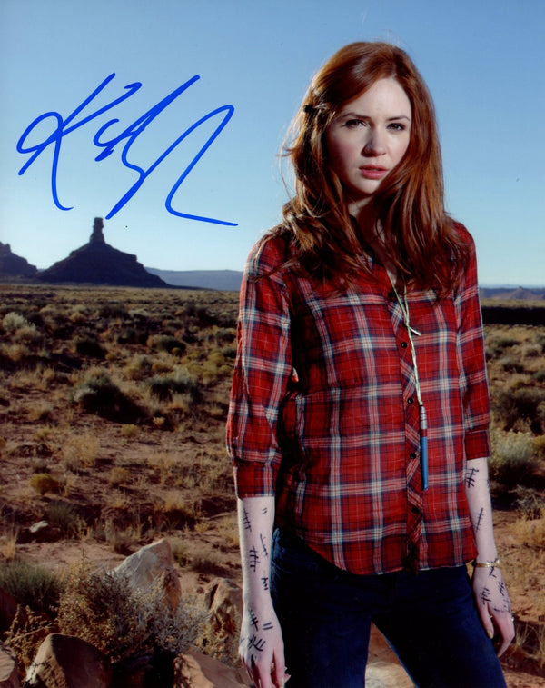 Karen Gillan Doctor Who 8x10 Signed Photo JSA Certified Autograph