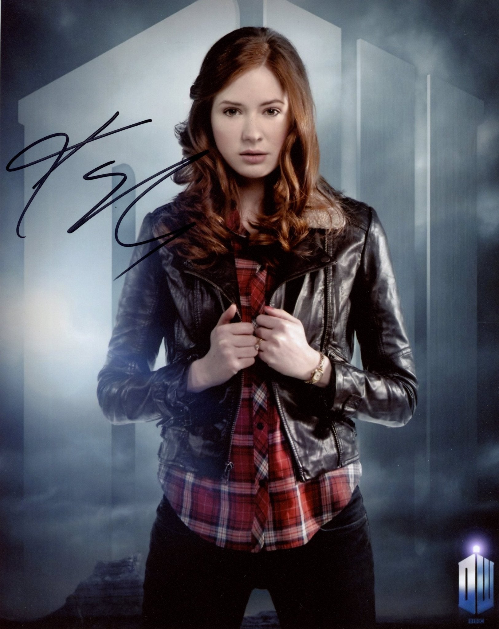 Karen Gillan Doctor Who 8x10 Signed Photo JSA Certified Autograph