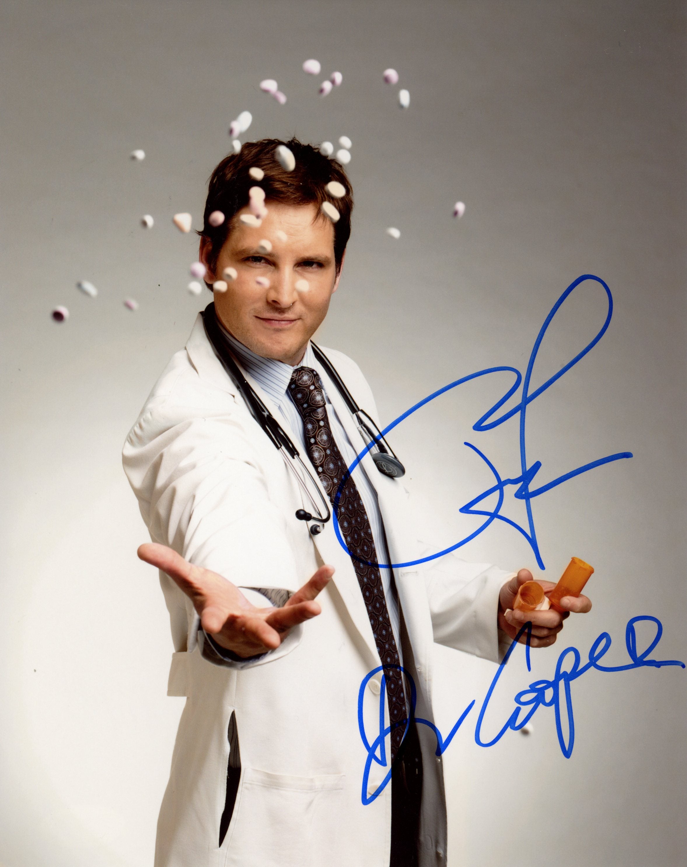 Peter Facinelli Nurse Jackie 8x10 Signed Photo JSA Certified Autograph