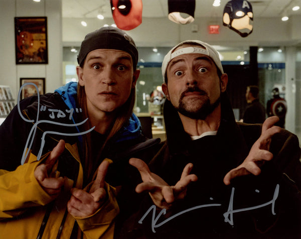 Jay and Silent Bob 8x10 Jason Mewes & Kevin Smith Signed Photo JSA Certified Autograph
