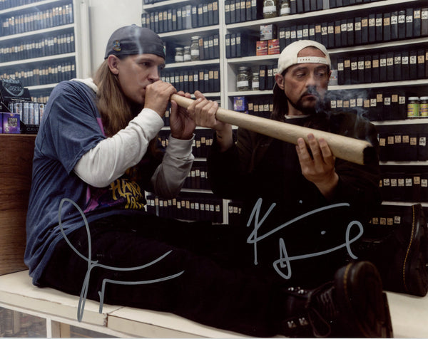 Jay and Silent Bob 8x10 Jason Mewes & Kevin Smith Signed Photo JSA Certified Autograph