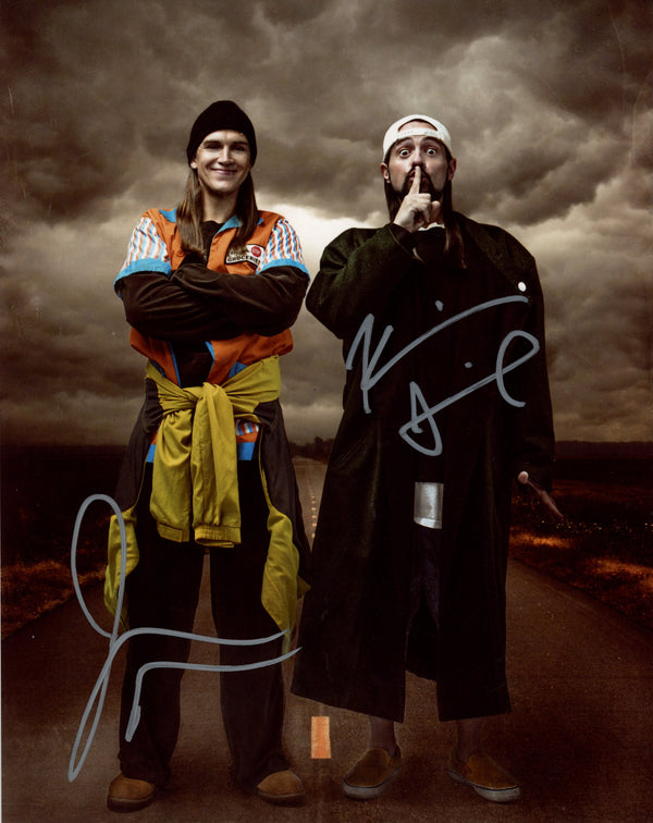 Jay and Silent Bob 8x10 Jason Mewes & Kevin Smith Signed Photo JSA Certified Autograph