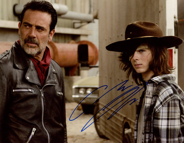 Chandler Riggs The Walking Dead 8x10 Signed Photo JSA Certified Autograph