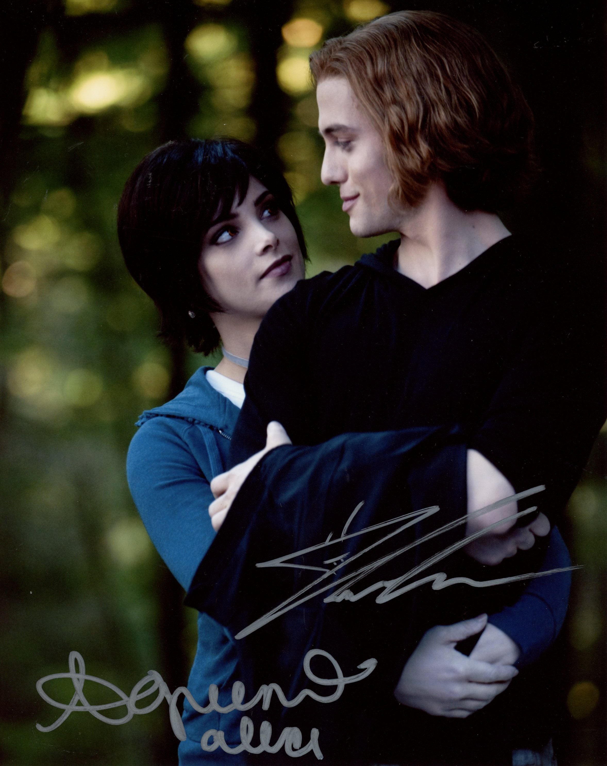 Twilight New Moon 8x10 Photo Signed Ashley Greene, Jackson Rathbone