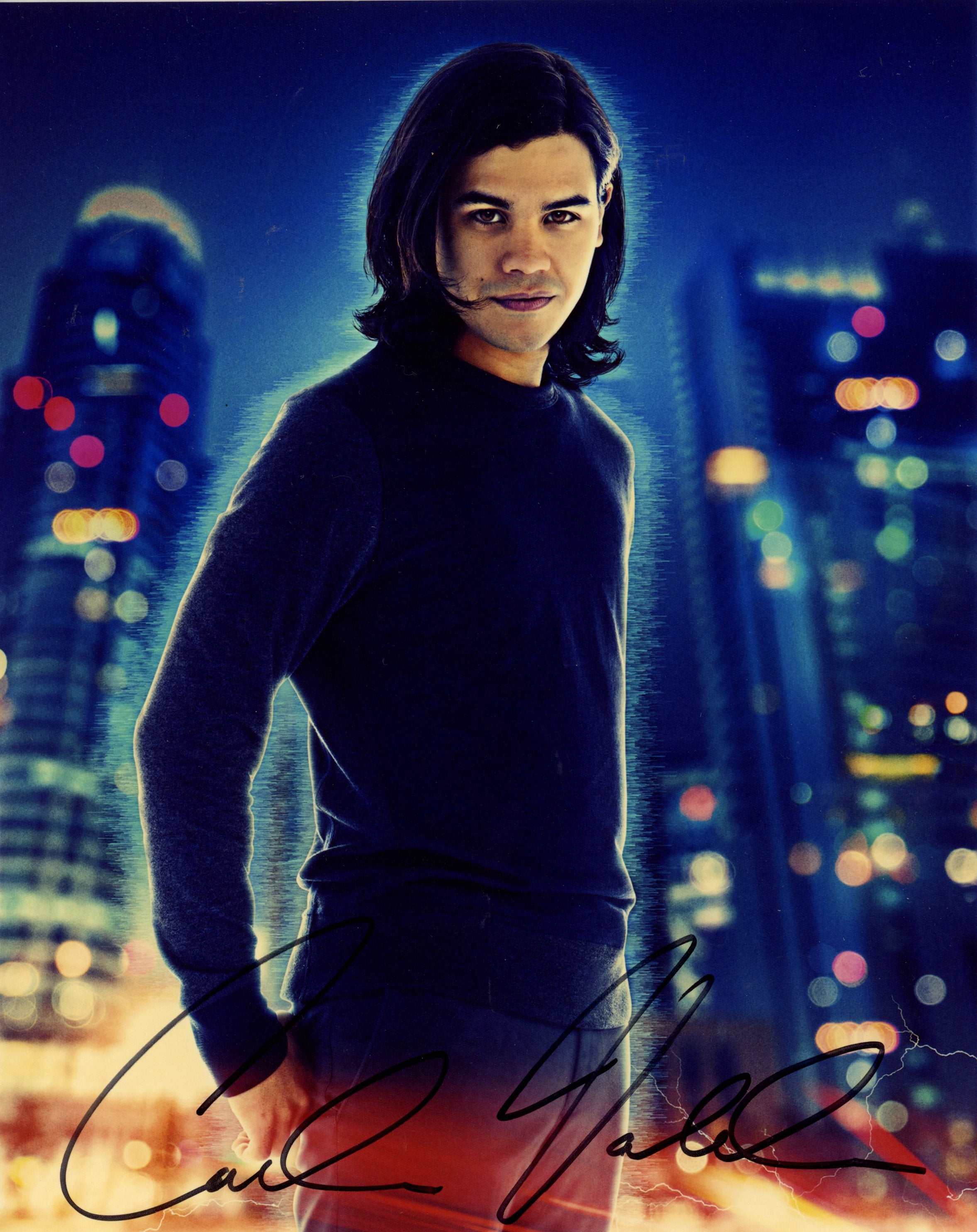Carlos Valdes The Flash 8x10 Signed Photo